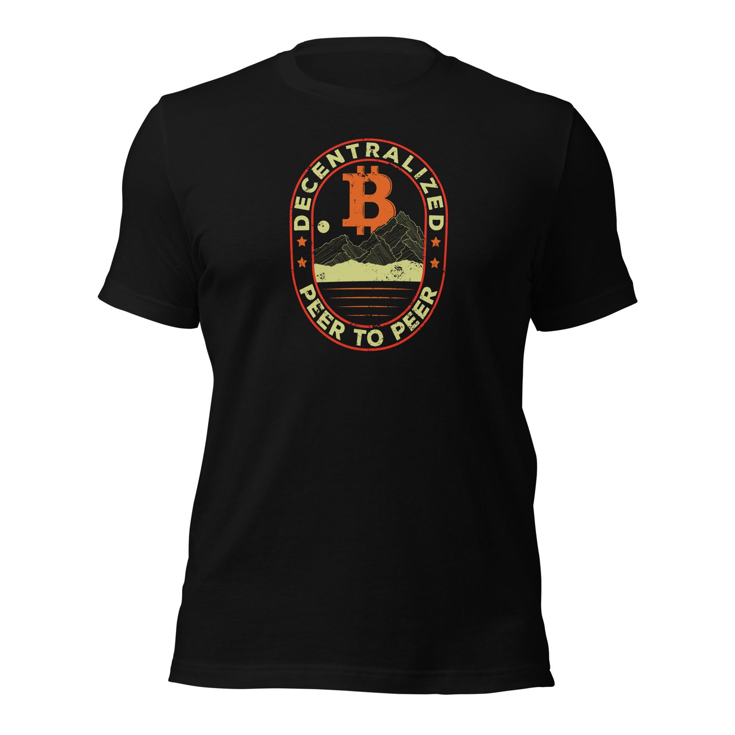 Bitcoin Vintage Retro T-Shirt