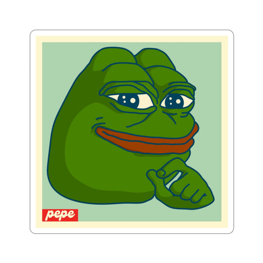 $PEPE Die-Cut Stickers